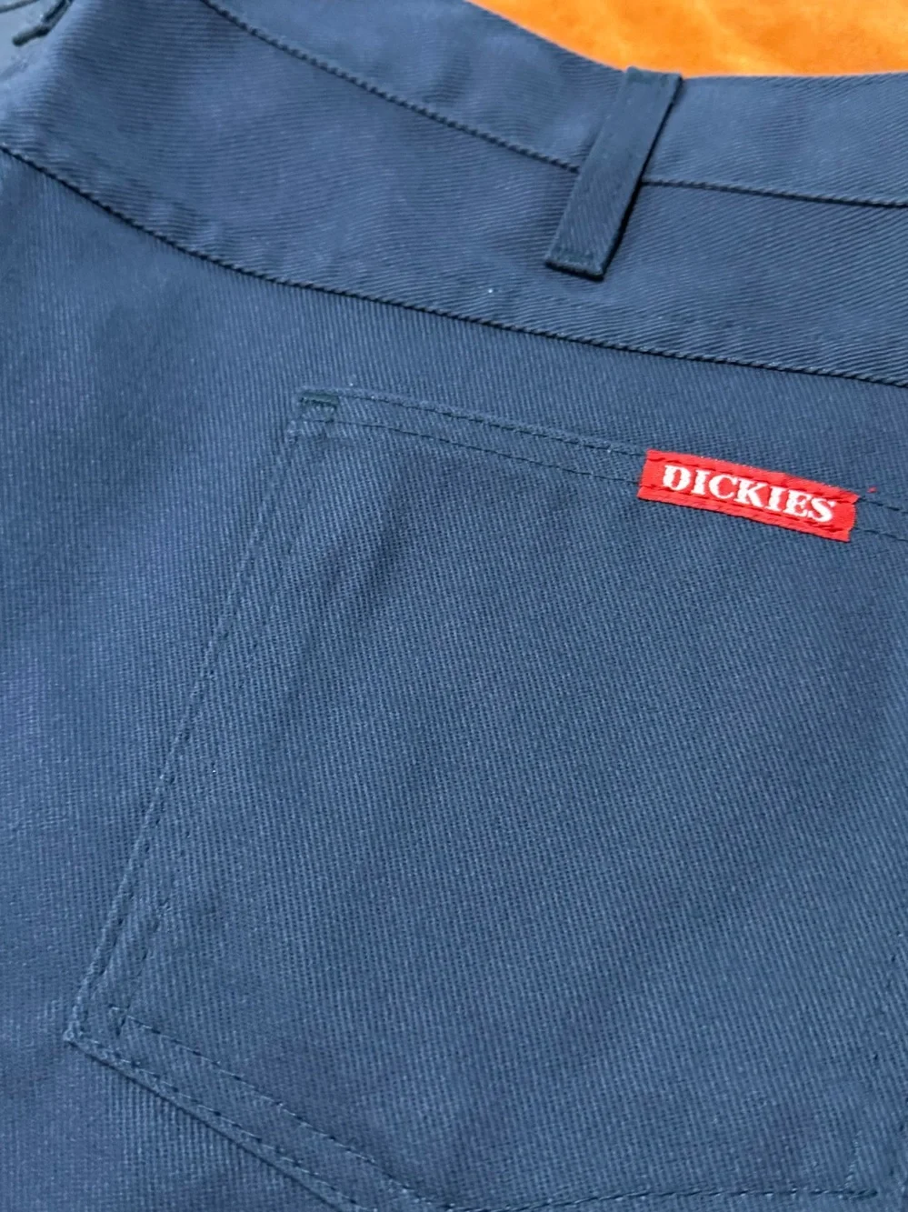 Vintage Deadstock Dickies Twill Jeans Navy 40x32 New NOS 90s y2k workwear